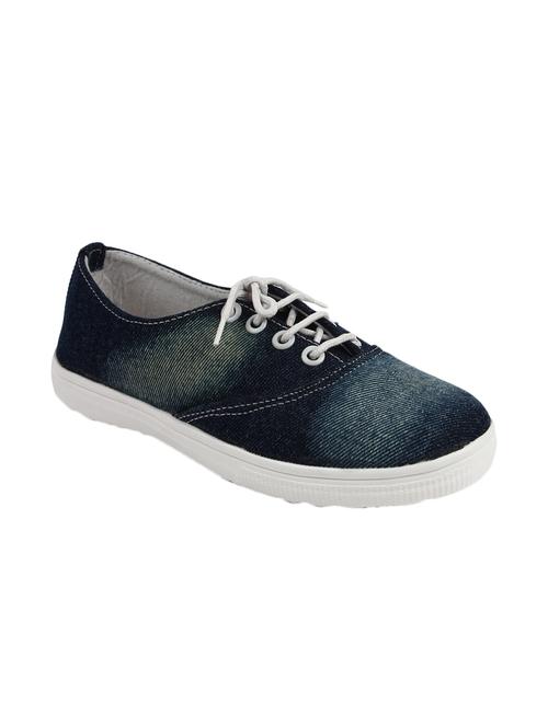navy lace up sneaker - 13290320 - Very Small Image - 1
