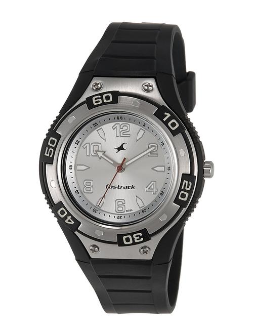 fastrack analog silver dial men's watch - ne9333pp01j - 13292237 - Very Small Image - 1