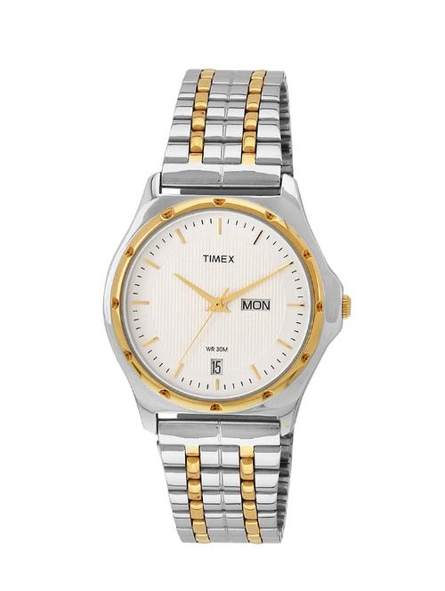 timex classics analog silver dial men's watch - bw04 - 13292340 - Very Small Image - 1