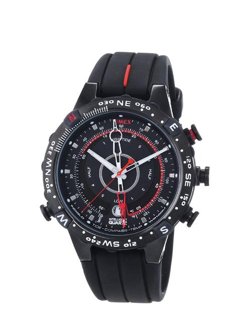 timex analog black dial men's watch - t45581 - 13292389 - Very Small Image - 1