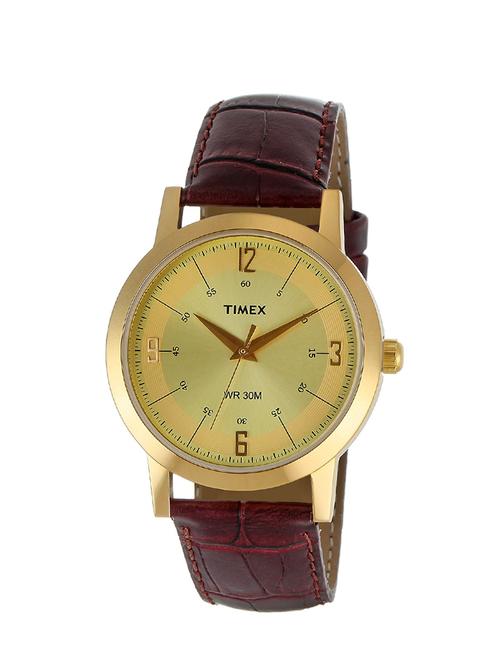 timex classics analog multi-color dial men's watch - ti000t10100 - 13292409 - Very Small Image - 1