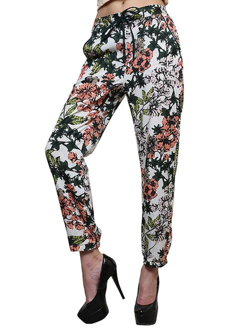multi colored printed peg trouser - 13297154 - Very Small Image - 1