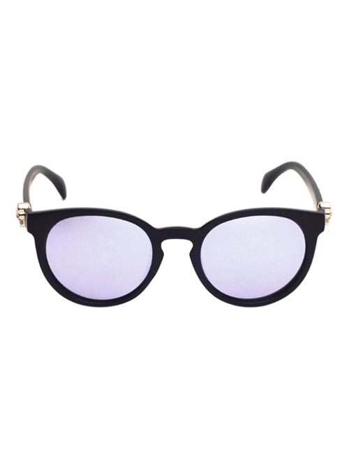 yoloclan black round unisex sunglasses - 13302247 - Very Small Image - 1