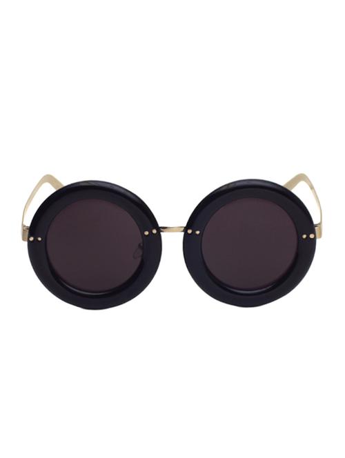 yoloclan black round women sunglasses - 13302248 - Very Small Image - 1
