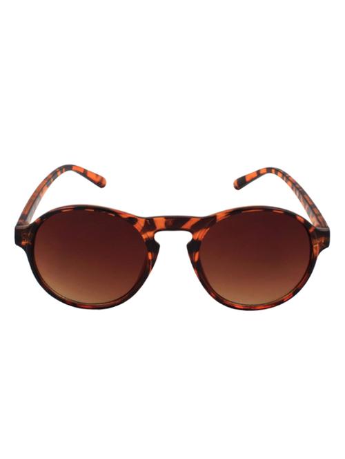 yoloclan brown round unisex sunglasses - 13302268 - Very Small Image - 1