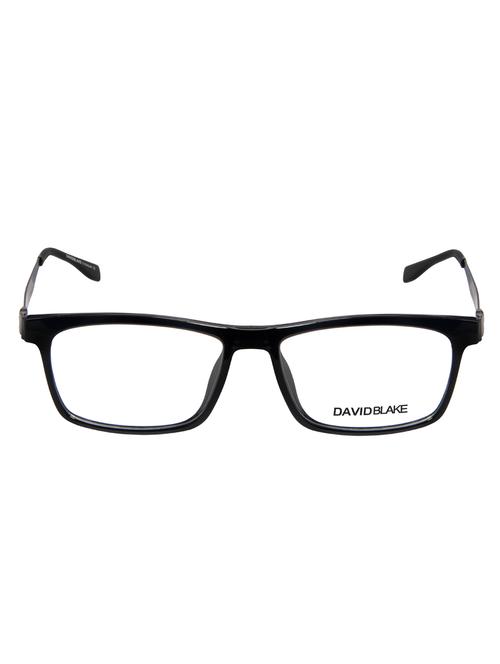 david blake black rectangular full rim eyeframe - 13302890 - Very Small Image - 1