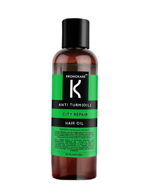 kronokare - anti turm(oil) - city repair hair oil - 100 ml - 13309803 - Very Small Image - 1