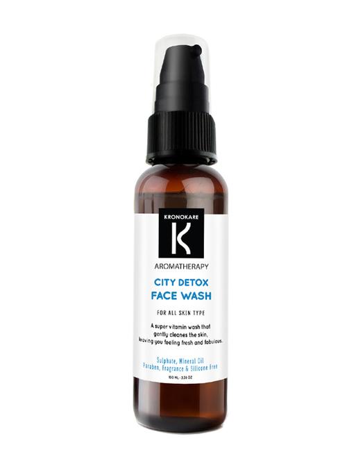 kronokare - city detox - face wash - 100 ml - 13309821 - Very Small Image - 1