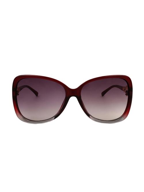 zyaden maroon oversized women sunglasses - 13309832 - Very Small Image - 1