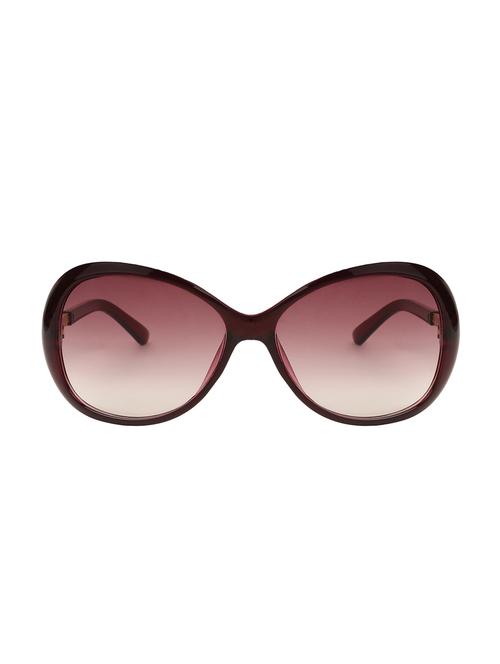 zyaden maroon oversized women sunglasses - 13309843 - Very Small Image - 1