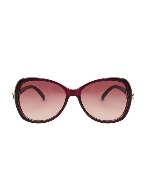 zyaden violet oversized women sunglasses - 13309859 - Very Small Image - 1