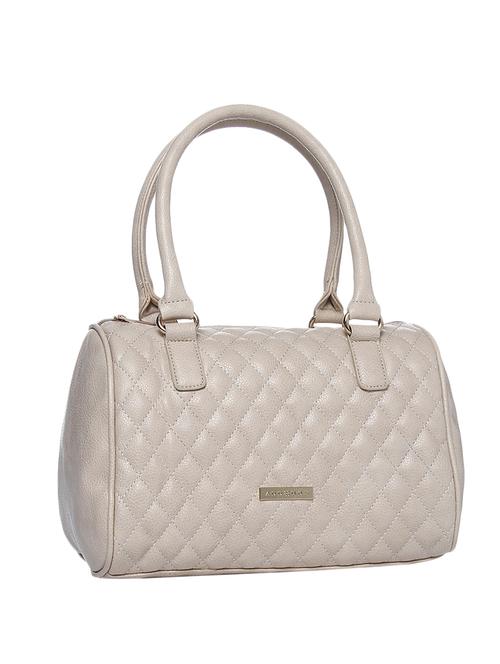 beige leatherette handbag - 13310520 - Very Small Image - 1