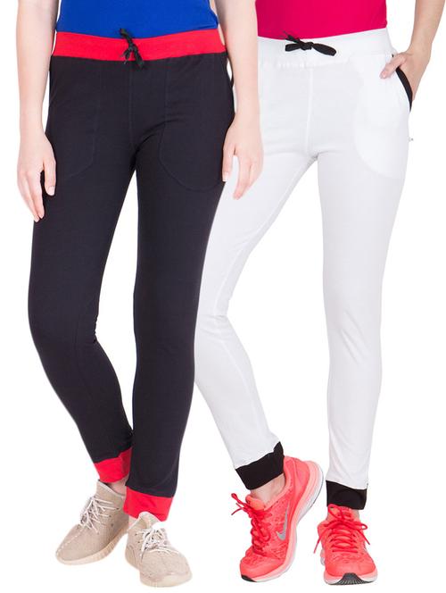 multi colored cotton track pant combo - 13311390 - Very Small Image - 1