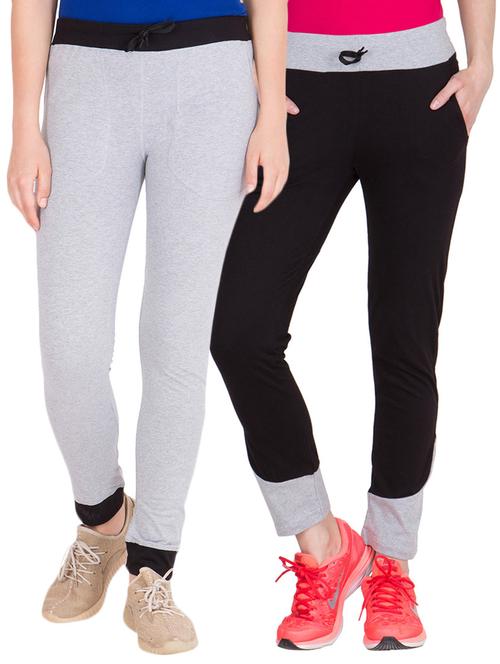 multi colored cotton track pant combo - 13311392 - Very Small Image - 1