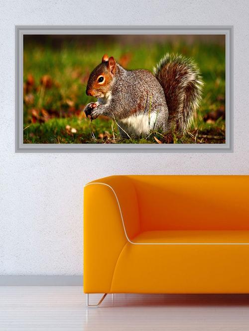 impression wall cute 92*48 cm (without frame) - 13312511 - Very Small Image - 1