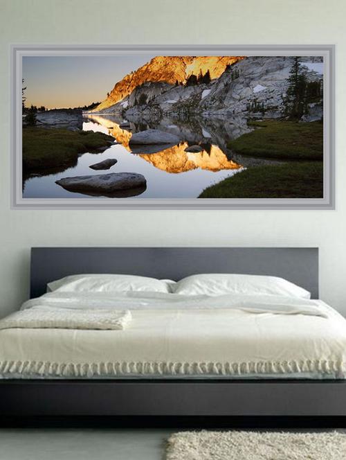 impression wall nature 92*48 cm (without frame) - 13312570 - Very Small Image - 1