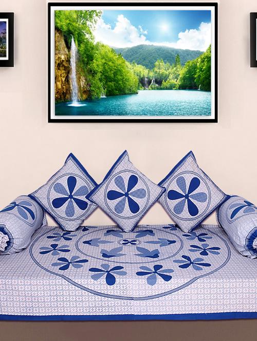 kariba 100% cotton traditional diwan set. - 13313171 - Very Small Image - 1