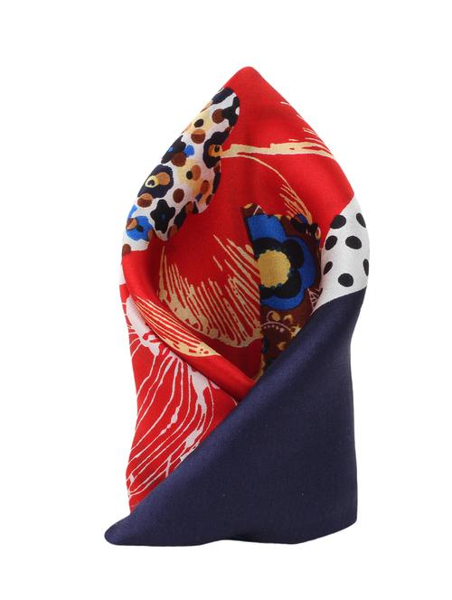 red polyester pocketsquare - 13314978 - Very Small Image - 1