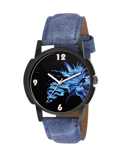 timebre men turquoise wave casual analog watch - 13316451 - Very Small Image - 1