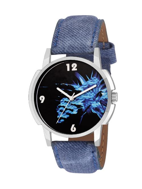 timebre men royal turquoise casual analog watch - 13316462 - Very Small Image - 1