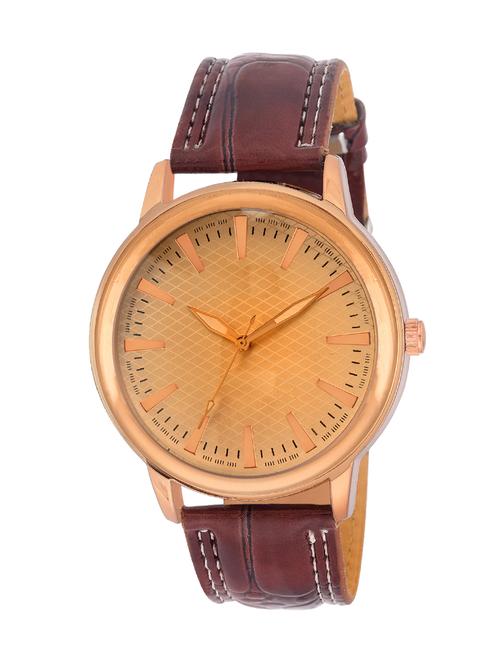 timebre men royal copper casual analog watch - 13316465 - Very Small Image - 1