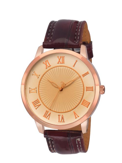timebre men royal copper casual analog watch - 13316466 - Very Small Image - 1