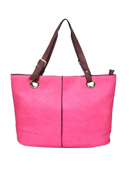 pink leatherette handbag - 1332275 - Very Small Image - 1