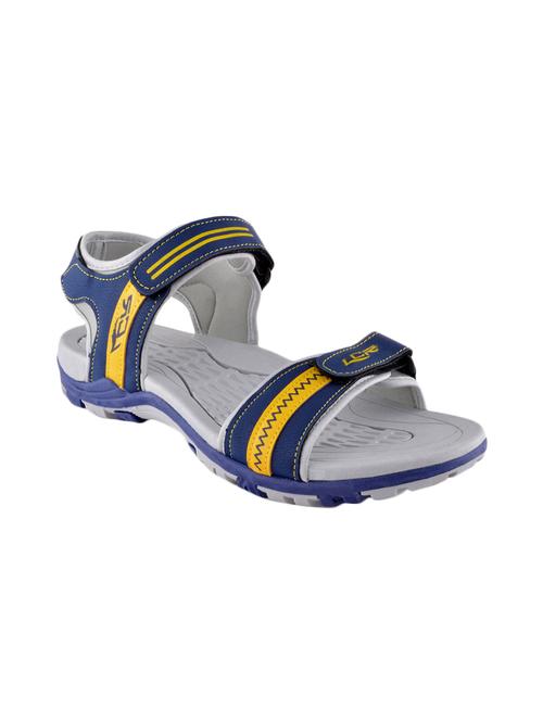 blue leatherette back strap floater - 13324542 - Very Small Image - 1