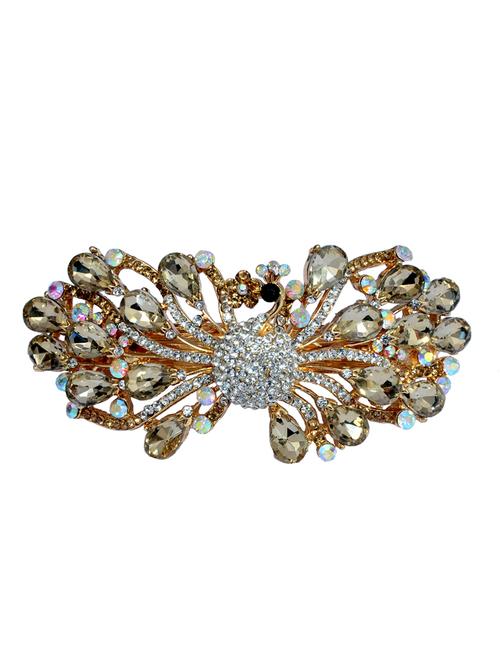multi colored metal embellished hair clip - 13326249 - Very Small Image - 1
