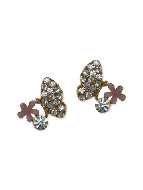 white metal drop earrings - 13331431 - Very Small Image - 1