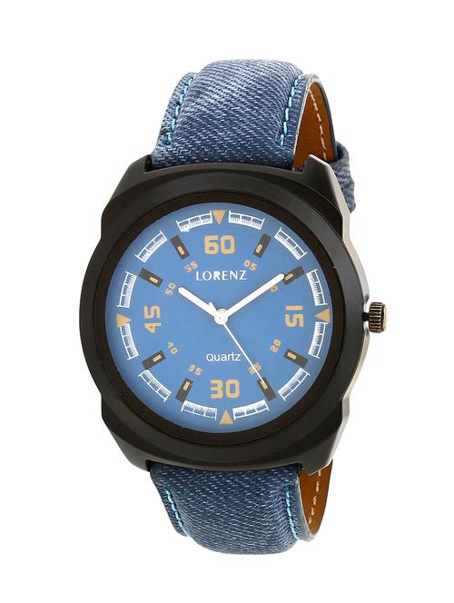 lorenz mk-108a new blue strap men's watch - 13335911 - Very Small Image - 1