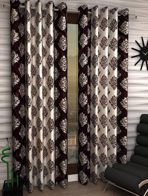 home fantasy beautuful polyester window curtain-set of 2 - 13338266 - Very Small Image - 1