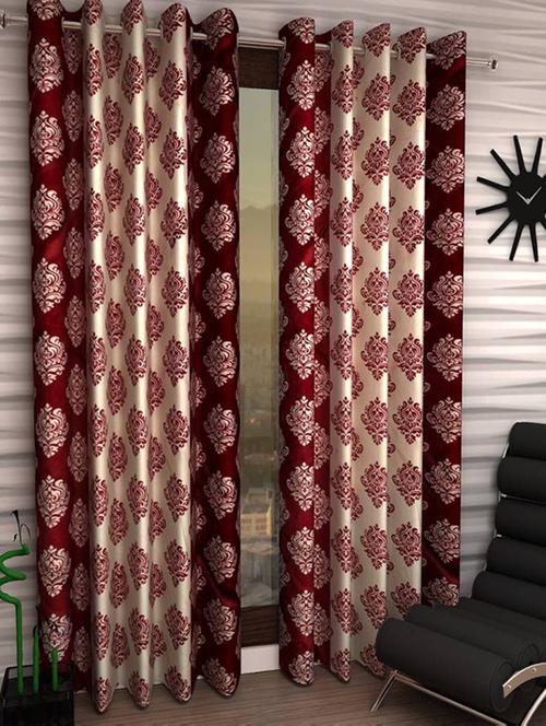 home fantasy beautuful polyester window curtain-set of 2 - 13338271 - Very Small Image - 1
