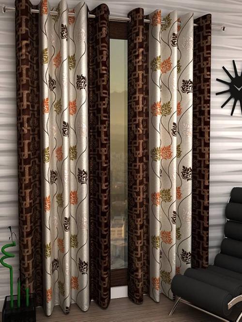 home fantasy beautuful polyester window curtain-set of 2 - 13338272 - Very Small Image - 1