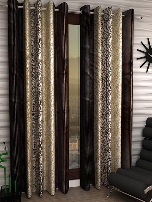 home fantasy beautuful polyester window curtain-set of 2 - 13338273 - Very Small Image - 1