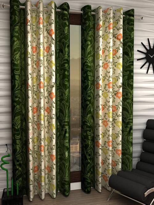 home fantasy beautuful polyester window curtain-set of 2 - 13338275 - Very Small Image - 1