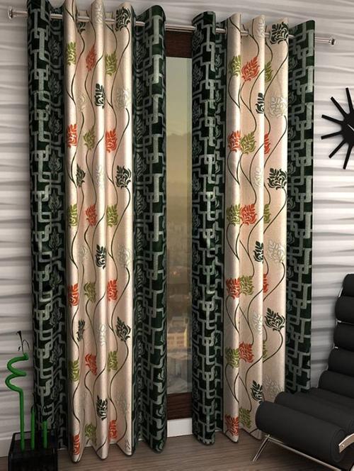 home fantasy beautuful polyester window curtain-set of 2 - 13338284 - Very Small Image - 1