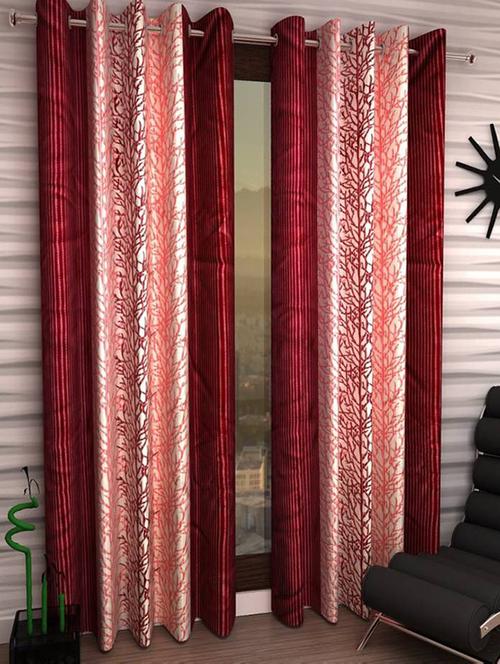 home fantasy beautuful polyester window curtain-set of 2 - 13338285 - Very Small Image - 1