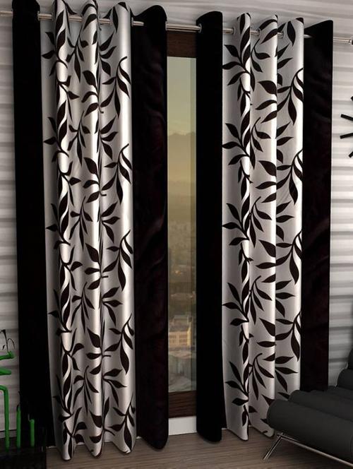 home fantasy beautuful polyester window curtain-set of 2 - 13338288 - Very Small Image - 1
