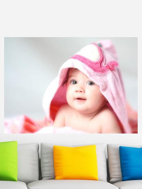 impression wall cute baby sticker - 13339133 - Very Small Image - 1