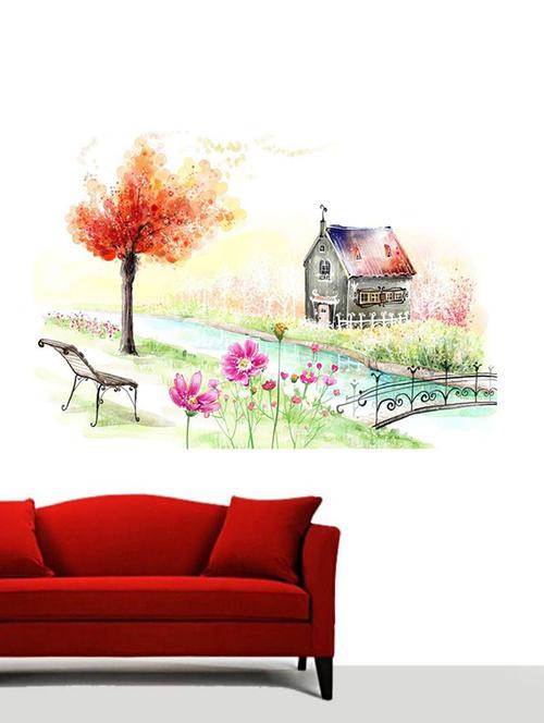 impression wall nature art sticker - 13339147 - Very Small Image - 1