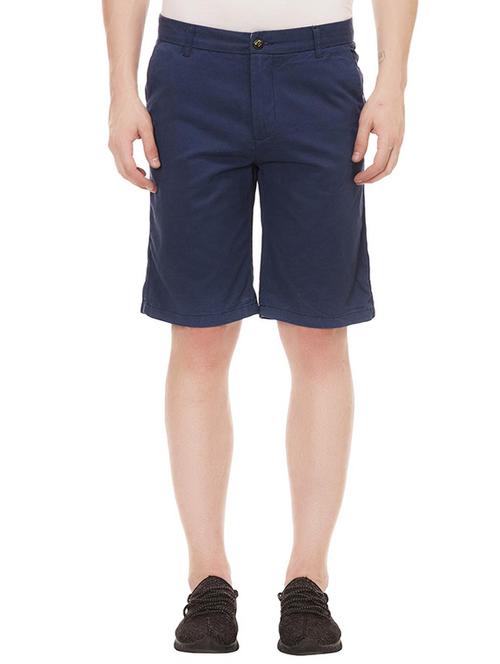 blue cotton shorts - 13351335 - Very Small Image - 1