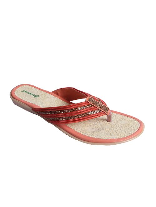 orange toe separator sandal - 13351539 - Very Small Image - 1