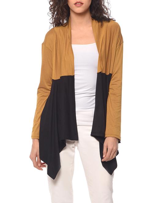 color block asymmetric shrug - 13352166 - Very Small Image - 1
