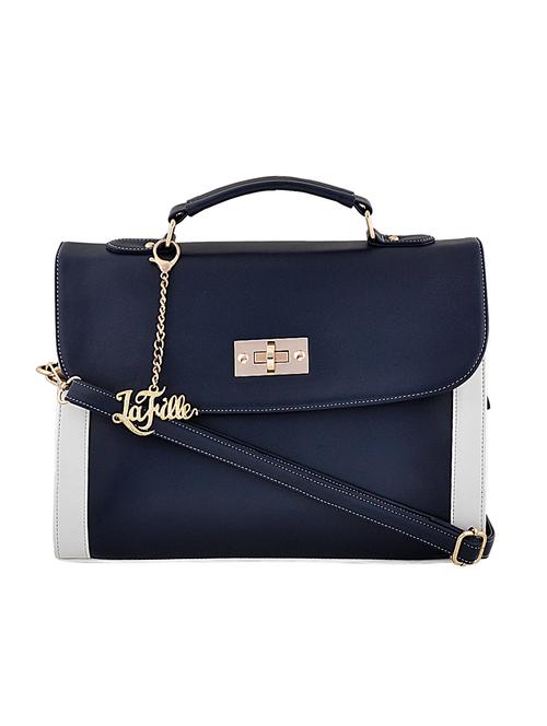 blue leatherette sling bag - 13352196 - Very Small Image - 1