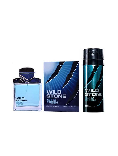 wildstone aqua fresh eau de parfum with aqua fresh deodrant - 13354602 - Very Small Image - 1