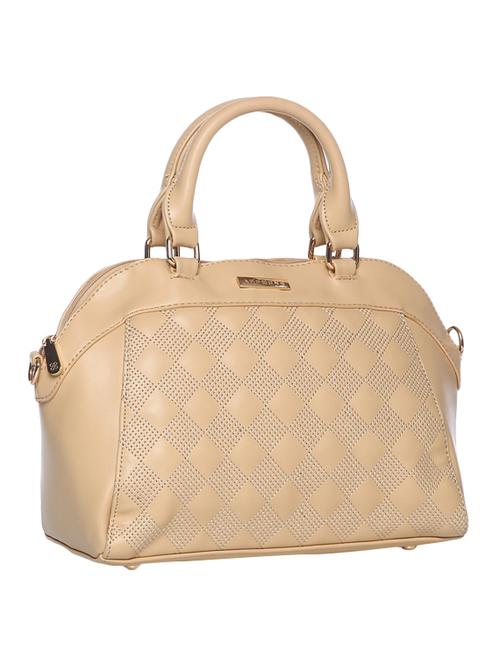 beige leatherette handbag - 13355012 - Very Small Image - 1