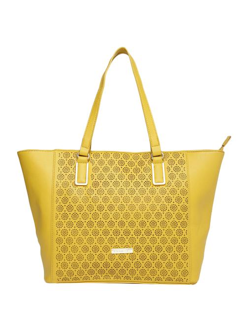 yellow leatherette bag - 13355059 - Very Small Image - 1