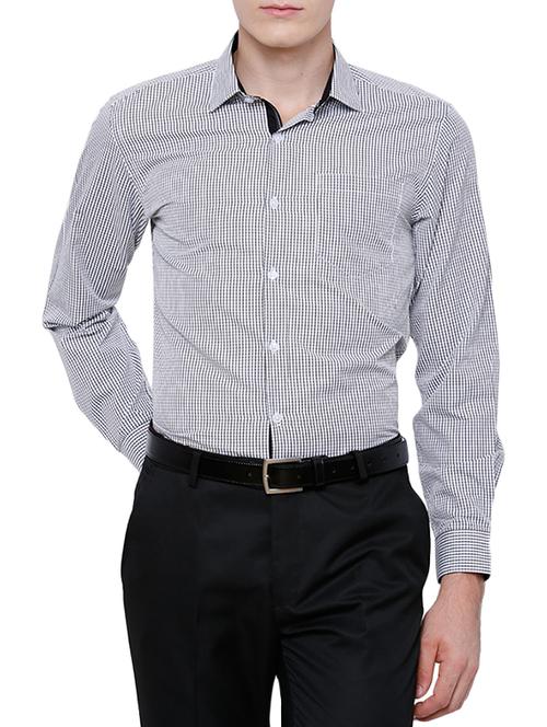 white polyester blend formal shirt - 13355415 - Very Small Image - 1