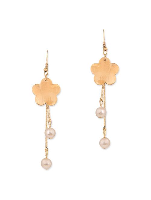 gold gold drop earrings - 13355856 - Very Small Image - 1